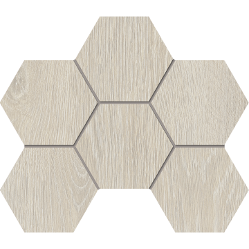 Мозаика KW00 Hexagon 25x28,5 структур.