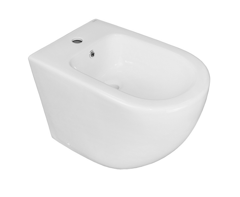 Биде напольное Azario Grado 360х560х410 санфаянс, белый (AZ-2141C)