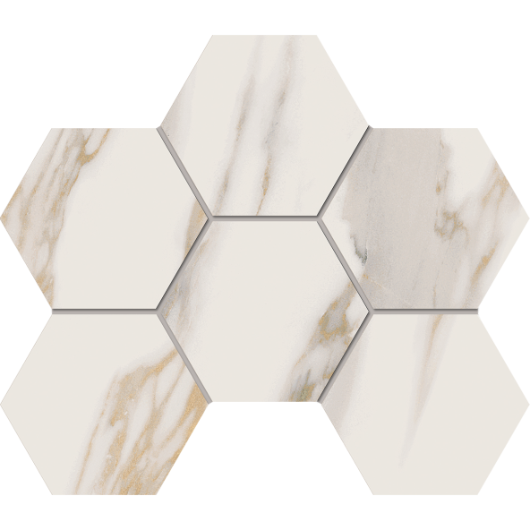 Мозаика RM01 Hexagon 25x28,5 непол.