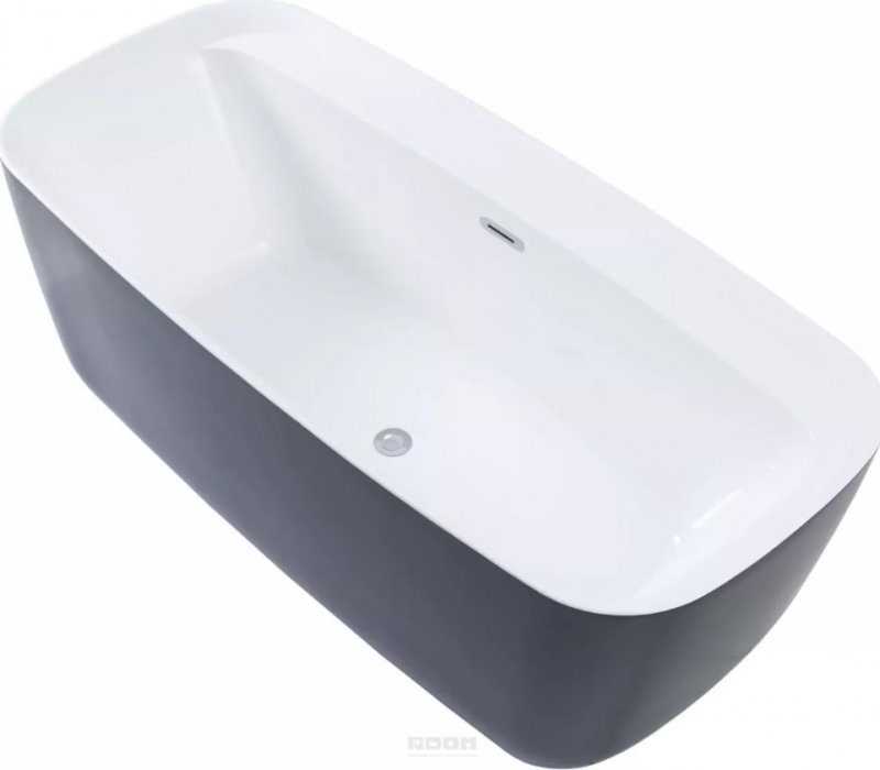 Акриловая ванна Aquanet Family Fine 170x78 95778 Gloss Finish черный