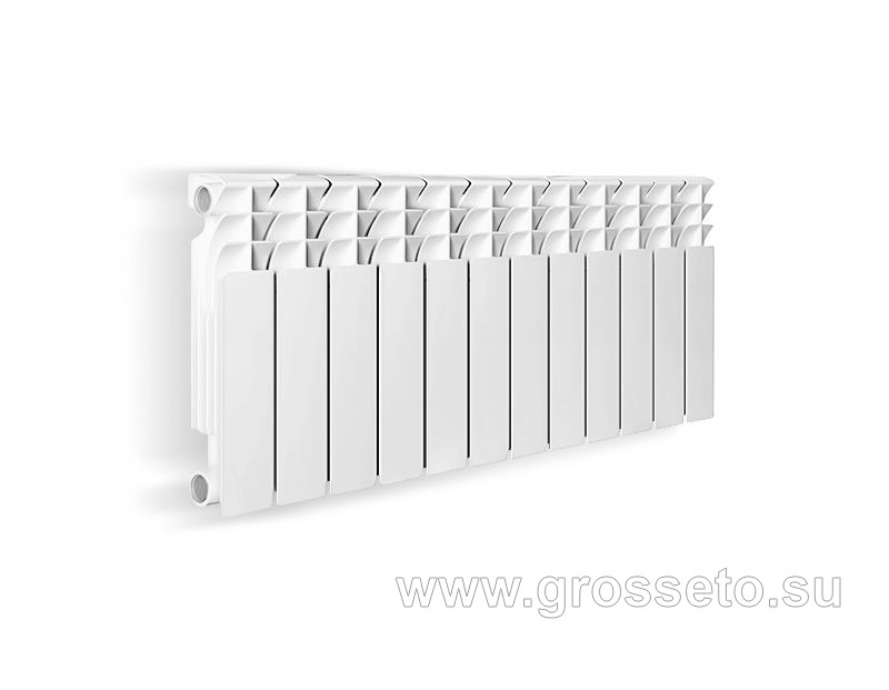 Радиатор алюминиевый Grosseto 500/100 6 секций