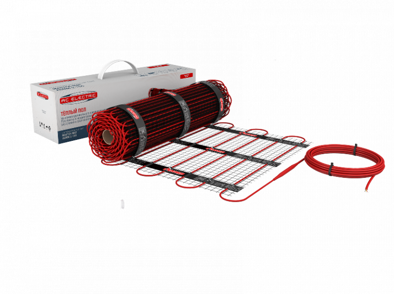 Мат нагревательный AC ELECTRIC ACMM 2-150-1 (комплект теплого пола)