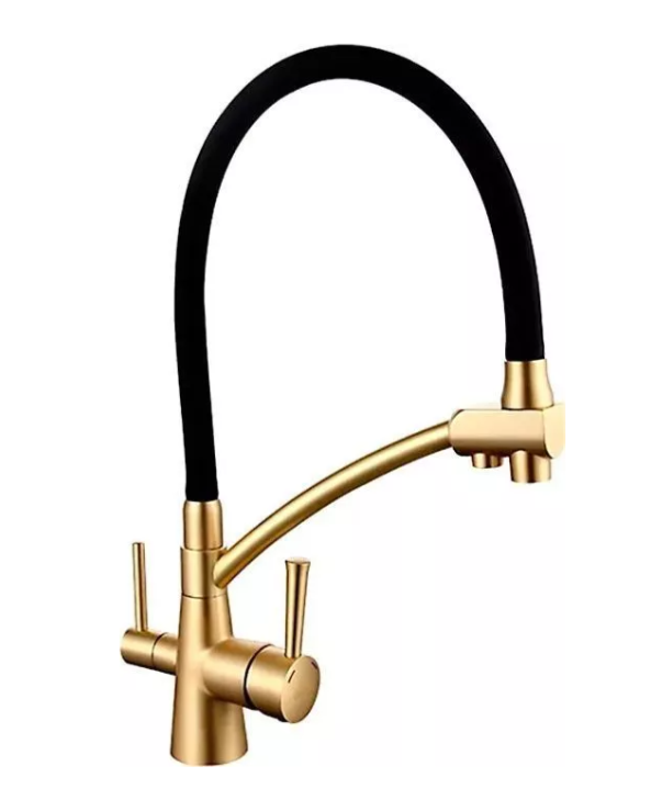 Смеситель для кухни с подкл.фильтра (золото) *8 G4398-13