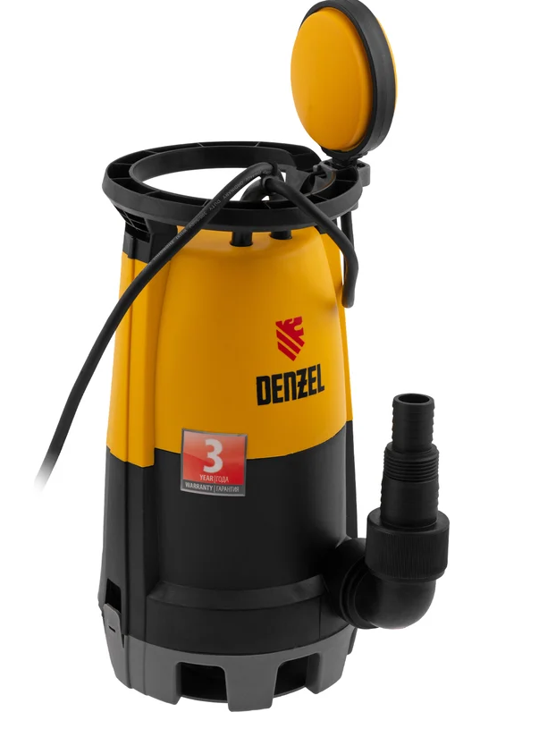 Насос дренажный для чистой и грязной воды DENZEL DP-900S