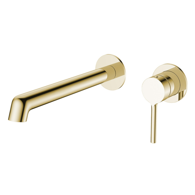 Смеситель для умывальника встраиваемый, сатин золотой R20.11.03